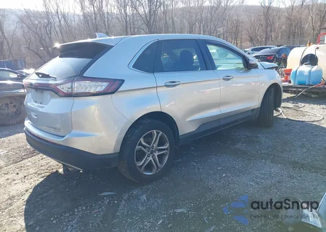 2016 Ford Edge Titanium from USA, damaged, VIN 2FMPK3K99GBB22186